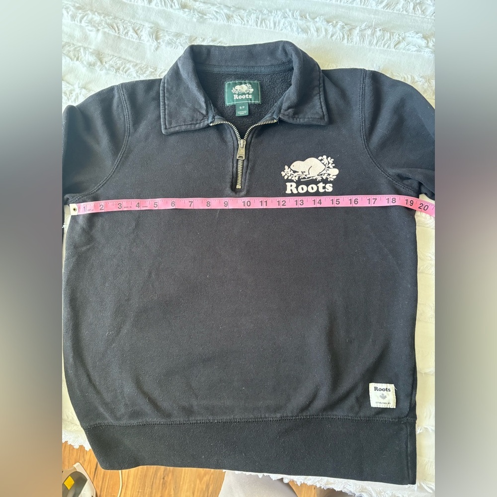 Roots Original Half Zip Polo Sweatshirt - Picture 7 of 7